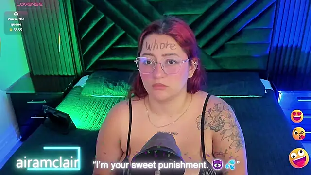 airamclair online show from November 11, 10:29 pm