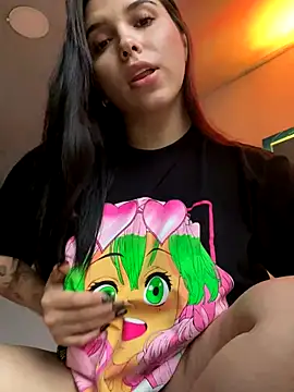 Snapshot of LunaCandy_ chatting on October 16, 9:50 pm LunaCandy online show from October 16, 9:50 pm