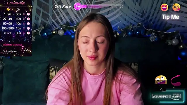 ChristyCrayme online show from December 19, 10:46 pm