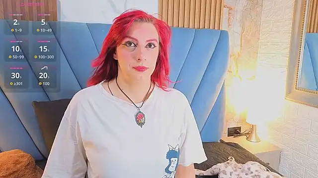 angel  red  online show from April 16, 3:18 am