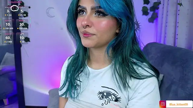blue kitten online show from May 26, 6:46 am