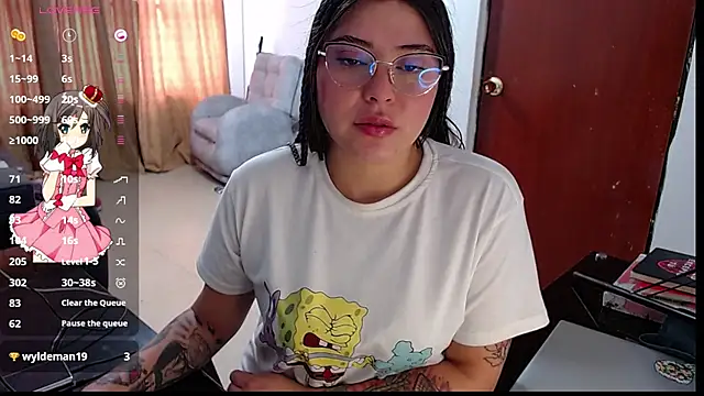 Snapshot of Hanna-11 chatting on October 27, 7:30 pm Hanna-11 online show from October 27, 7:30 pm