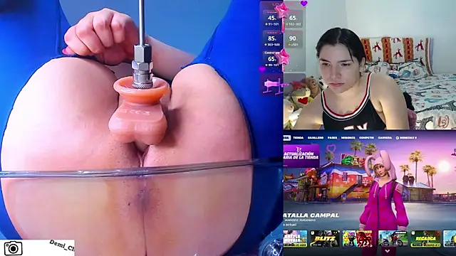 demi chan online show from February 24, 7:51 am