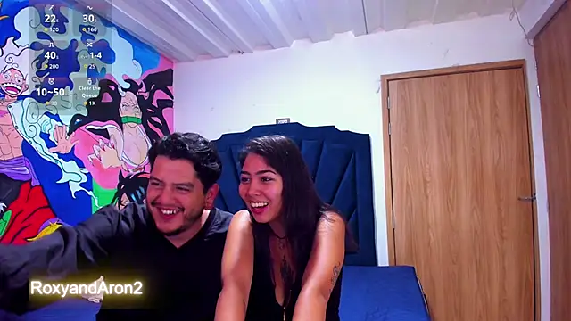 RoxyandAron2 online show from February 12, 1:46 pm
