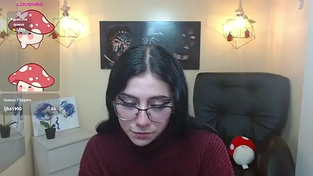 Snapshot of agarycus_ chatting on October 13, 1:14 pm agarycus online show from October 13, 1:14 pm