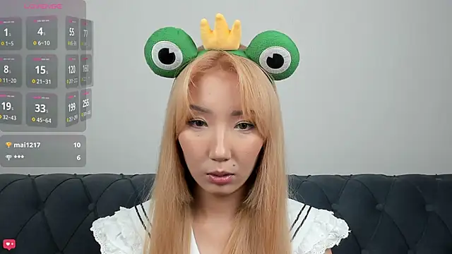 Snapshot of Yume_ko chatting on September 12, 11:50 am Yume ko online show from September 12, 11:50 am