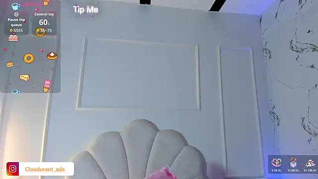 Cloedurant online show from November 6, 7:53 pm