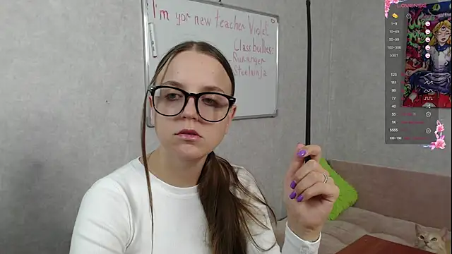 Snapshot of Violetwin chatting on September 23, 6:28 pm Violetwin online show from September 23, 6:28 pm