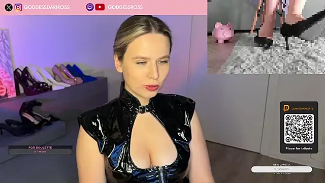 GoddessRoss online show from November 20, 6:31 pm