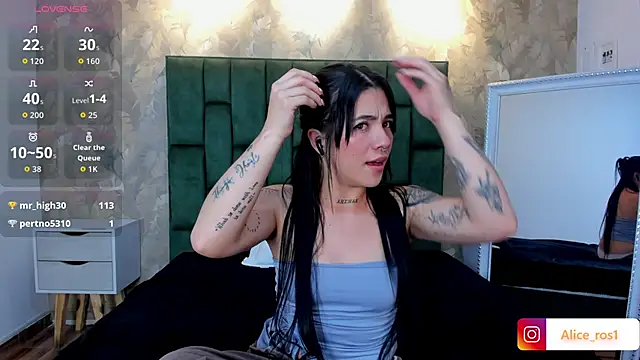 alice rose5 online show from February 25, 3:27 am