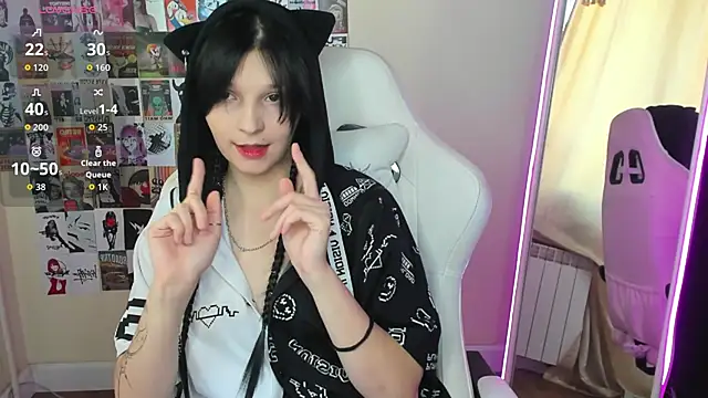 Snapshot of AudreyyKim chatting on October 14, 9:56 am AudreyyKim online show from October 14, 9:56 am