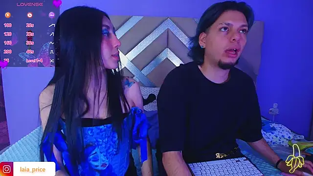 Snapshot of Laia_and_Damian chatting on October 1, 8:36 pm Laia and Damian online show from October 1, 8:36 pm