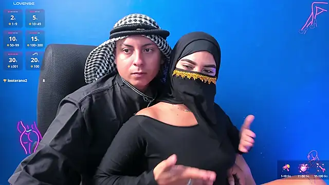 Sahira and Zaid online show from October 16, 7:05 pm