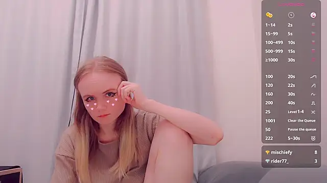 AliceNya cute online show from July 7, 6:47 am
