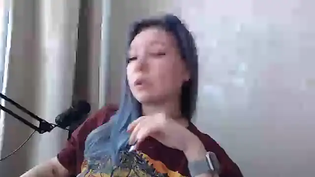 Snapshot of Kyserina chatting on October 6, 8:09 am Kyserina online show from October 6, 8:09 am