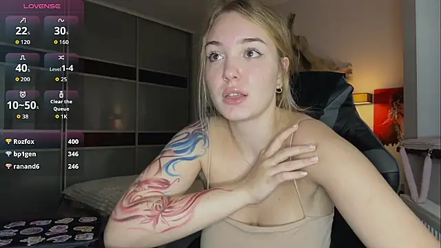 EvaCarter1 online show from October 9, 11:03 am