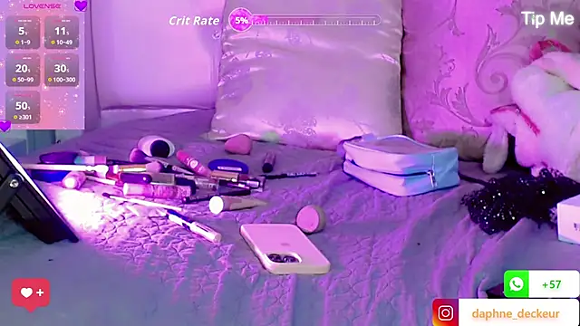 Daphnne XXX online show from November 22, 7:38 pm