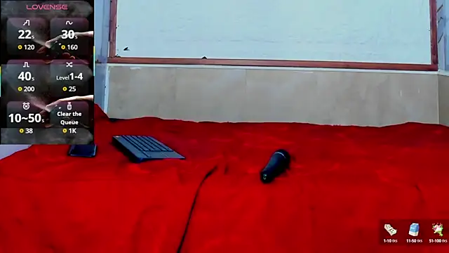 Miilu sexy online show from October 12, 4:42 pm
