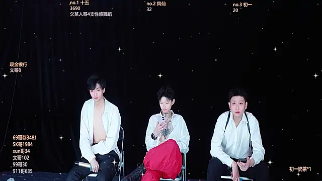 LuckyBoys666 online show from December 3, 1:57 pm