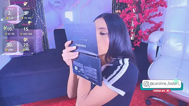 Caroline foster1 online show from December 15, 12:10 pm