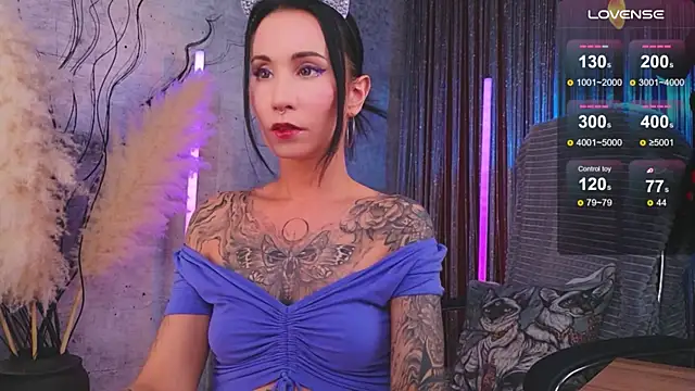 GoddessVespera online show from July 19, 2:14 am