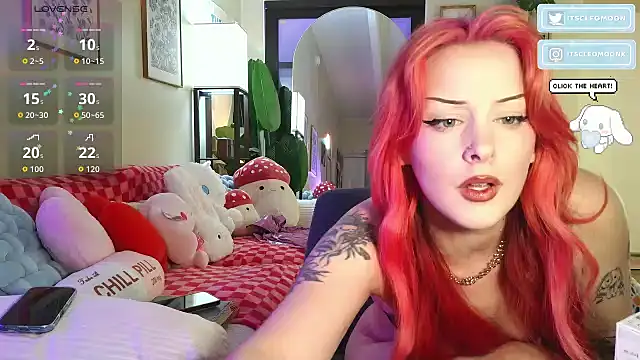 itscleomoon online show from February 2, 1:37 am