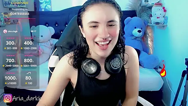 AriaDark online show from February 27, 9:03 pm