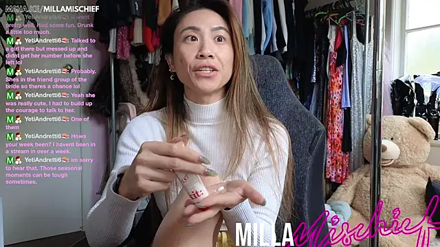 millamischief online show from July 23, 9:23 pm