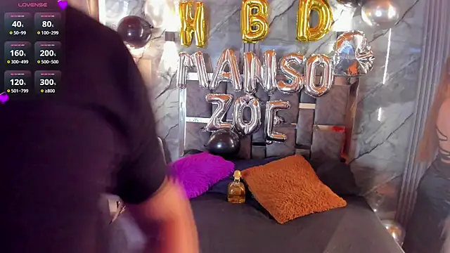 Manson and Zoe online show from April 18, 3:03 pm