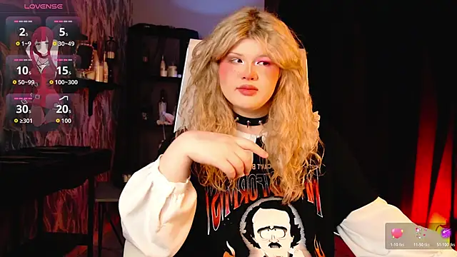 LilithNlsn online show from March 21, 9:09 pm