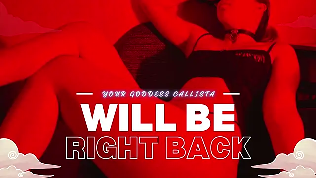 GoddessCallista online show from June 11, 2:25 pm