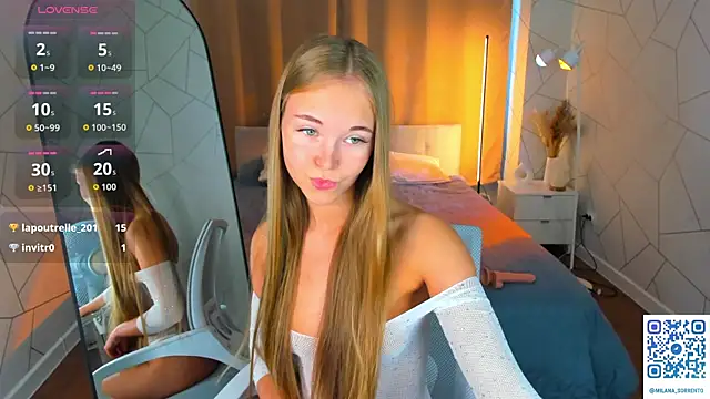 Milana Sorrento online show from June 9, 1:38 am