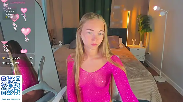 Milana Sorrento online show from July 15, 12:37 am