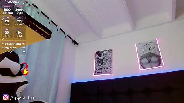 Angely Lxx online show from July 27, 2:19 am