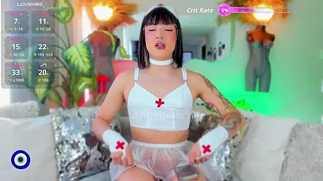 Angel Peach online show from December 3, 1:24 pm