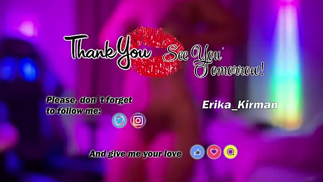 Erika Kirman online show from May 29, 12:14 pm