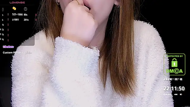 melia Z online show from November 5, 2:11 pm