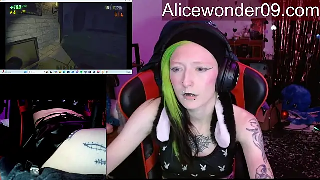 alicewonder09 online show from February 8, 7:23 am