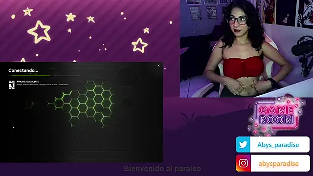 Snapshot of Abysparadise chatting on September 26, 3:48 am Abysparadise online show from September 26, 3:48 am