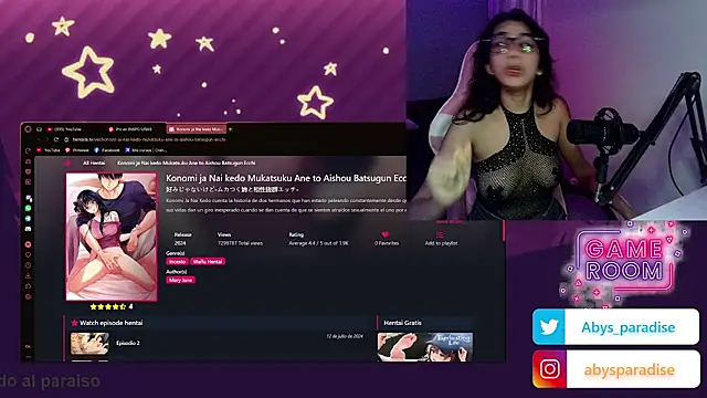 Snapshot of Abysparadise chatting on September 18, 4:22 am Abysparadise online show from September 18, 4:22 am