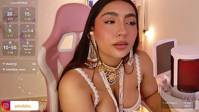 ashalisha online show from March 26, 3:25 pm