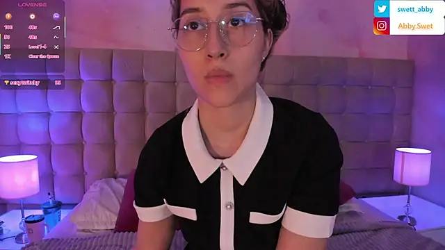 Snapshot of Abby_Sweet1_ chatting on October 4, 7:40 pm Abby Sweet1  online show from October 4, 7:40 pm