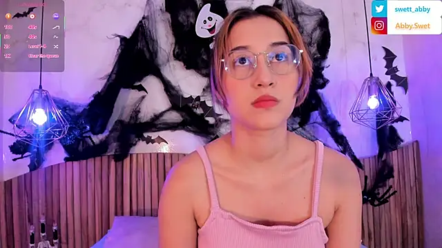 Snapshot of Abby_Sweet1_ chatting on October 7, 11:47 am Abby Sweet1  online show from October 7, 11:47 am