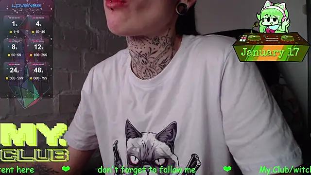 Witch Emma online show from January 17, 8:22 am