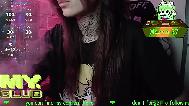 Witch Emma online show from March 27, 8:48 am