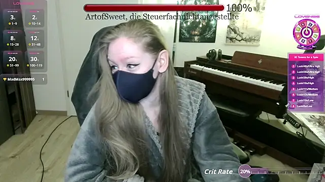 ArtofSweet online show from April 30, 8:25 pm