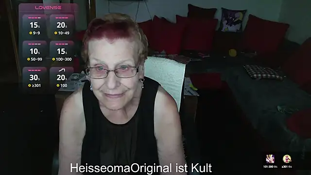 Snapshot of HeisseomaOriginal chatting on September 21, 7:18 am HeisseomaOriginal online show from September 21, 7:18 am