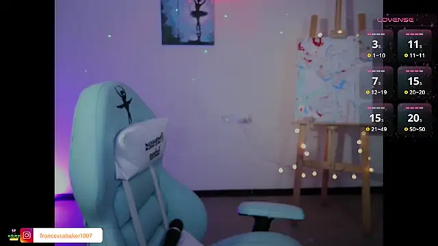 francesca baker1007 online show from October 26, 12:50 am