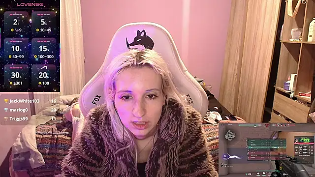 Snapshot of bunnydark00 chatting on September 27, 3:47 am bunnydark00 online show from September 27, 3:47 am