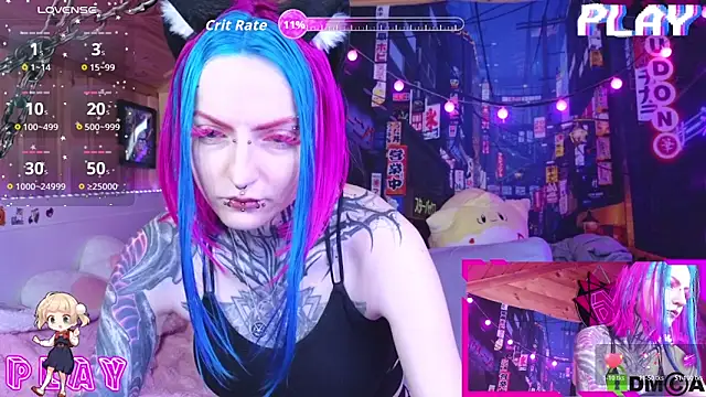 NekoCyber online show from March 19, 5:01 am